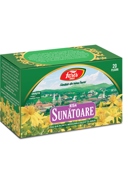 Fares Ceai de sunatoare, 20 pliculete