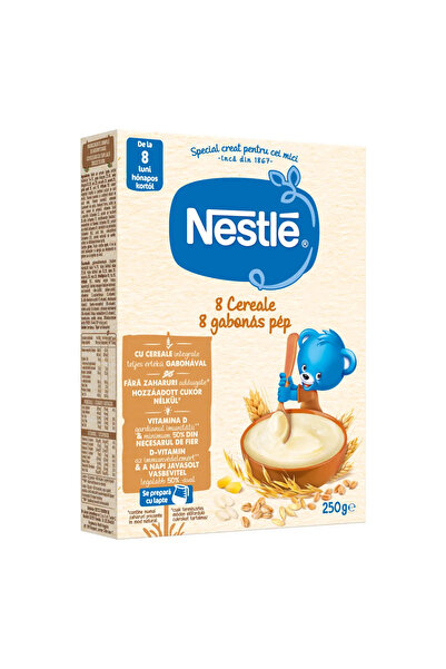 Nestle Cereale 8 Cereale, de la 8 luni 250g