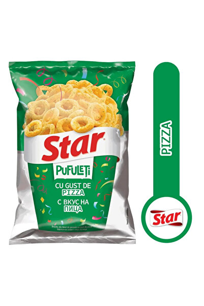Star Pufuleti din faina de porumb cu aroma de pizza 4x 80 g