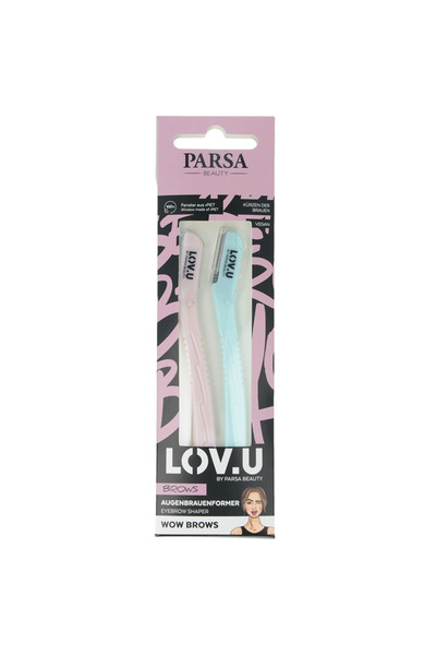 PARSA Trimmer pentru sprancene si fata LOV.U, 1 bucata