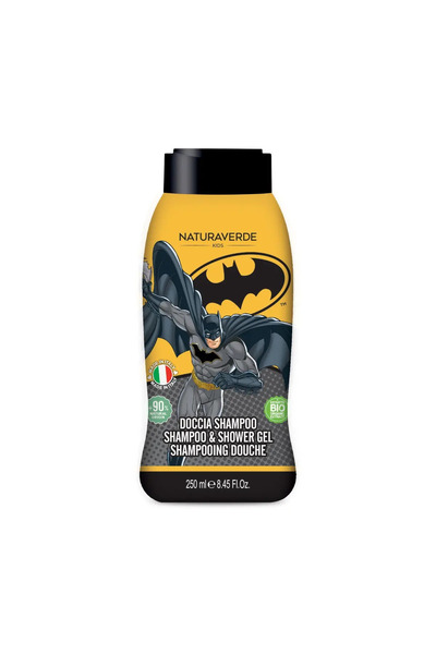 Naturaverde Gel de dus si sampon Batman cu galbenele si musetel 250 ml