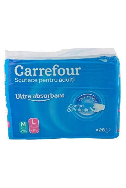 Carrefour Scutece pentru adulti large 28 buc