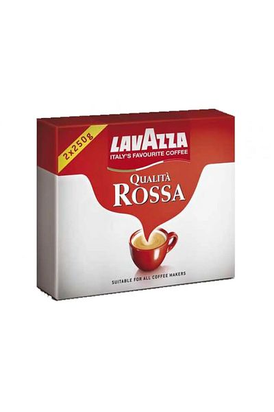 LavAzza Qualita Rossa ground coffee 2x250 gr