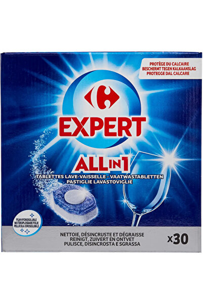 Carrefour Detergent tablete pentru masina de spalat vase Carrefour, 30 bucati x 17g