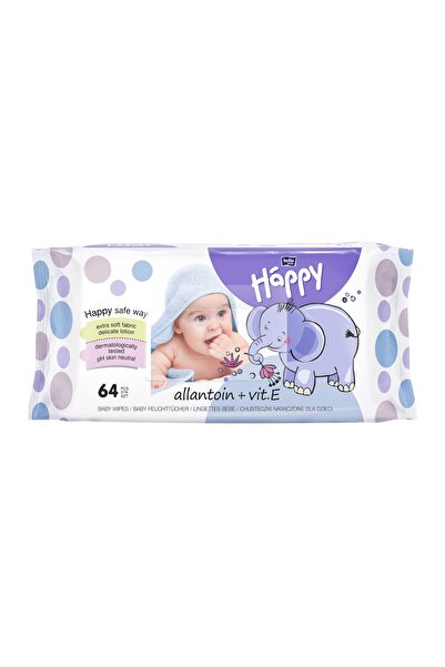 Happy Servetele umede Vit.E&Alantoina 64 bucati