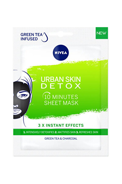 NIVEA Masca servetel Urban Skin Detox, 1 bucata
