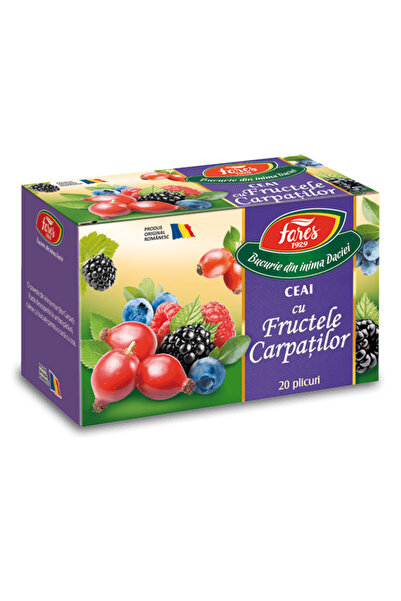 Fares Ceai cu Fructele Carpatilor, 20 pliculete