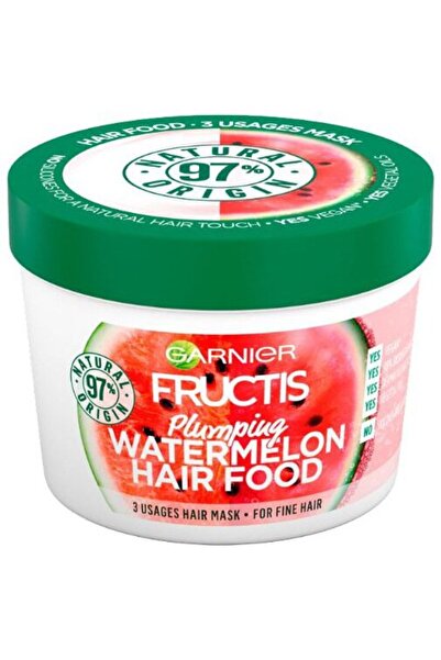 Garnier Masca pentru par Fructis Hair Food Pepene Verde, 390 ml