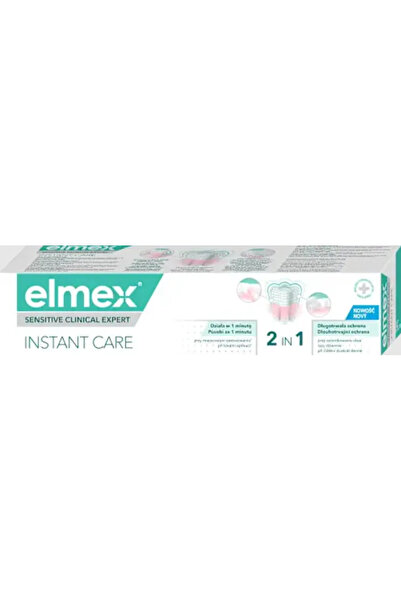 Elmex Clinical Expert Instant Care Toothpaste, 75 ml