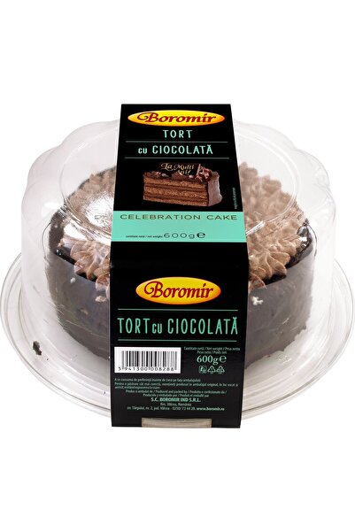 Boromir Tort cu crema de ciocolata 600g