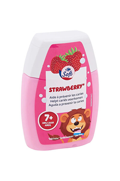 Crf Kids Pasta de dinti Carrefour, pentru copii, cu gust de capsuni, +7 ani, ...