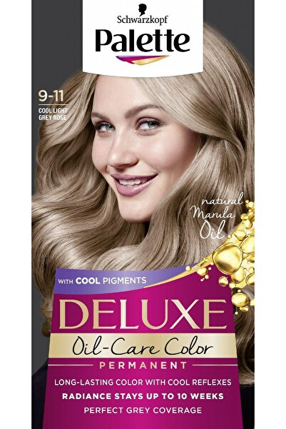 Palettelux Vopsea de par permanenta Palette Deluxe 9-11 Cool Light Grey Rose,...