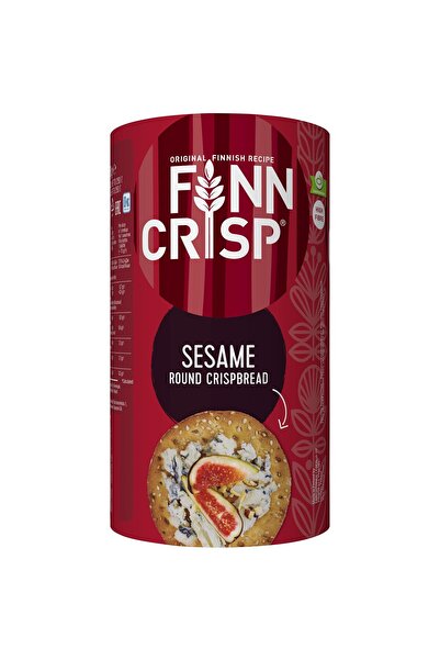 Finn Crisp Paine crocanta rotunda Finn Crisp cu susan, 250g