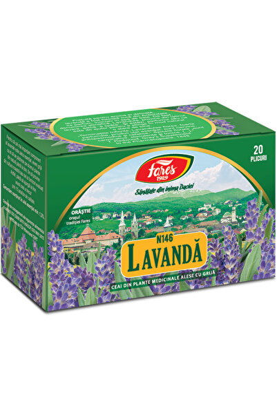 Fares Ceai de lavanda, 20 pliculete