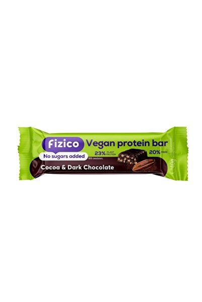 Fizico Baton proteic cu cacao Sly Nutritia Vegan, 40 g