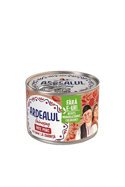 Ardealul Pate porc cu carne garnita 200g