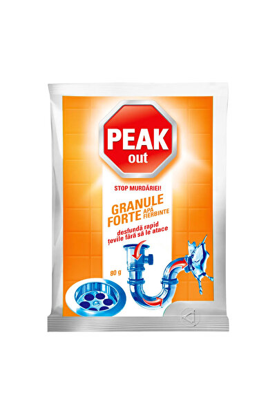 Peak WC Plic granule pentru desfundat tevile Peak 80g