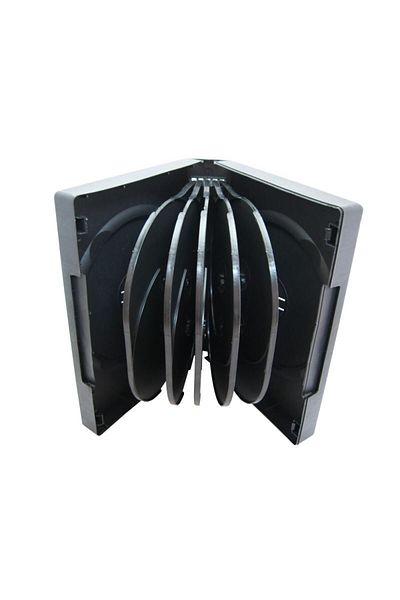 PRC Plastic case for 12 DVDs