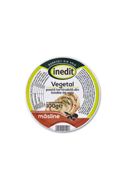 inedit Vegetal vegetal din boabe de soia cu masline 100g