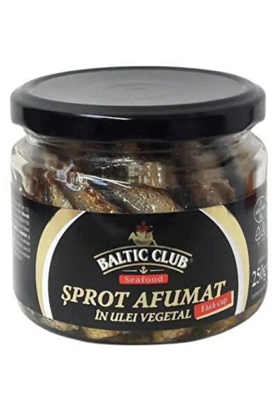 Baltic Clu Baltic Club smoked sprat, 250g