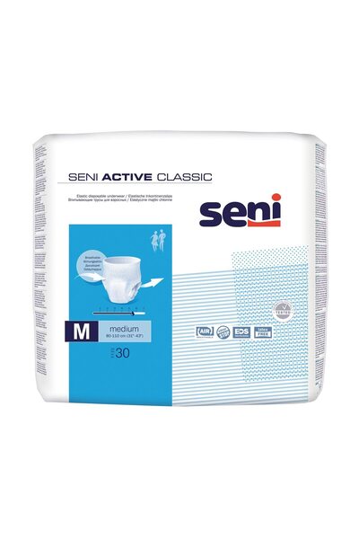 Seni Scutece tip chilot Active Medium, 30 de bucati