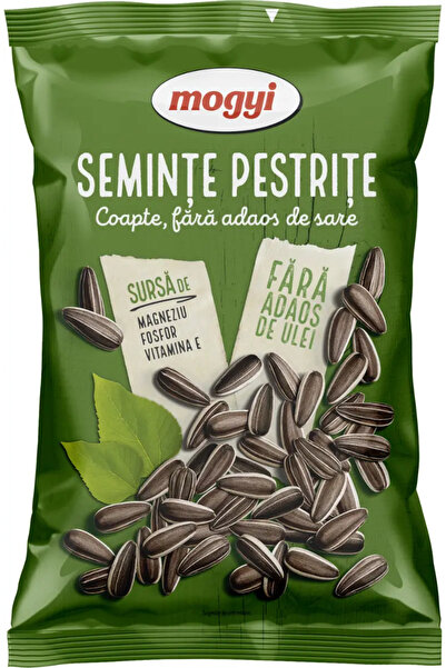 Mogyi Seminte floarea soarelui pestrite prajite fara sare 200g