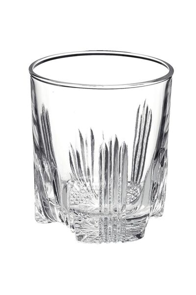 BORMIOLI Set of 6 Selecta Bormioli decanter and glasses, glass, Transparent