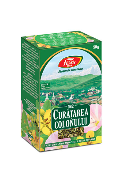 Fares Ceai pentru Curatarea Colonului, D82, 50 g