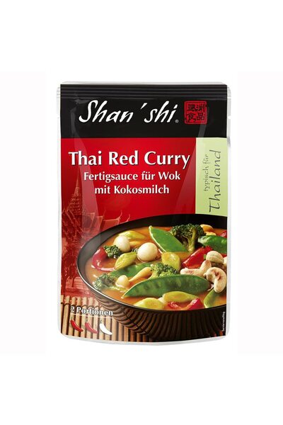 Shan Shi Curry roșu thailandez aromat Sos Shan Shi, 120g