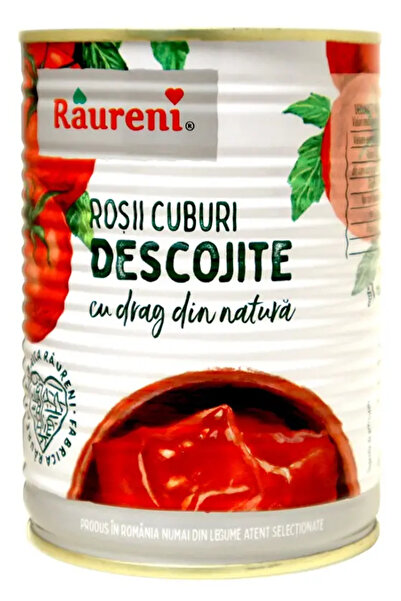 Raureni Rosii cuburi depelate cutie Raureni, 380g