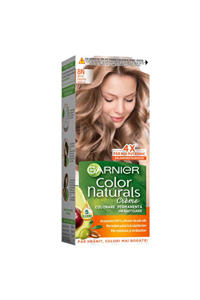 Garnier Ανοιχτό ξανθό βαφή μαλλιών 8N 1 τεμ.