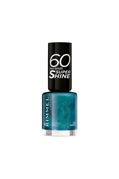 RIMMEL LONDON Lac de unghii Rimmel London 60 Seconds Super Shine 721 Siren, 8 ml