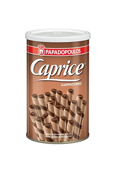Caprice Rulouri Papadopoulos cu crema cappuccino 250 g