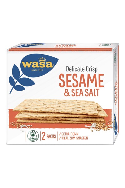 Wasa Crispy bread with sesame and sea salt, 190g