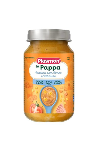 Plasmon Meniu cu ton, legume si paste, 200g