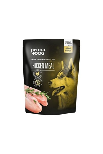 PrimaDog Hrana umeda caini Prima Dog cu pui, 600g