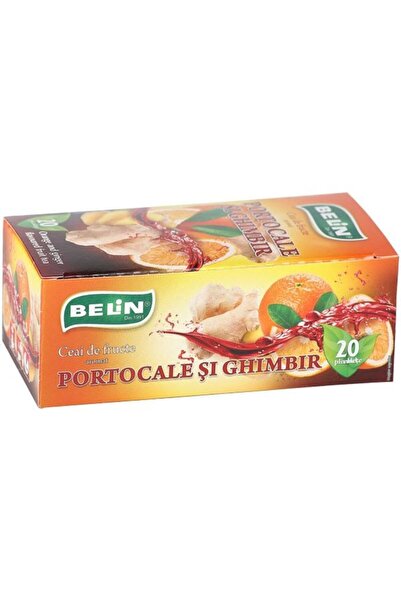 BELİN Ceai Portocale si Ghimbir, 20 plicuri, 40g