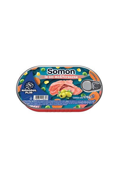 Navodul Pl Somon In Sos Mediteranean 170G