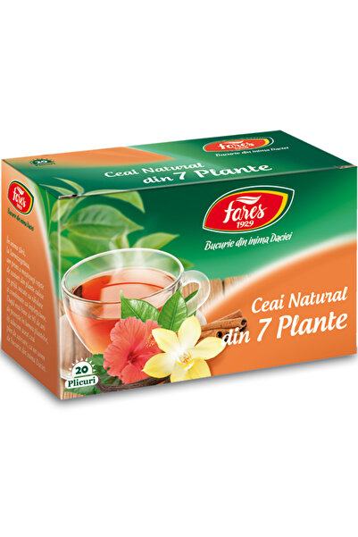 Fares Ceai Fares, din 7 plante, 20 pliculete