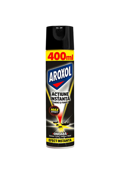Aroxol Spray actiune instanta impotriva gandacilor si furnicilor , 400 ml