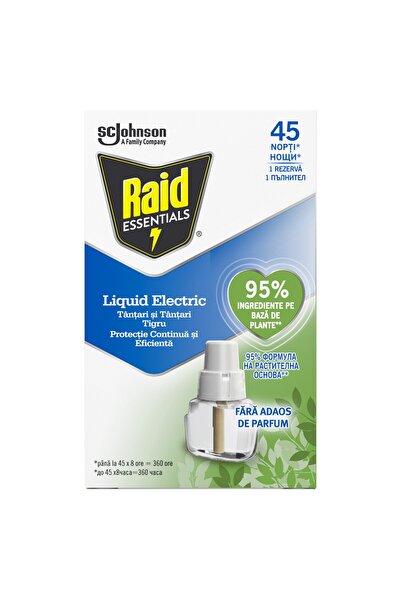 Raid Rezerva Tantari Essential Lichid Electric 45 nopti 27ml