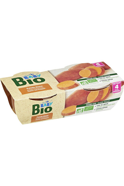 Crf Mybbio Piure cu cartof dulce pentru bebelusi Carrefour My Baby Bio, 2x120g