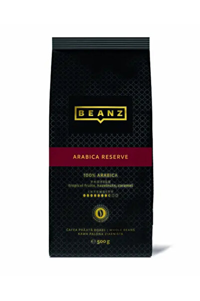 Beanz Arabica Reserve, Cafea Boabe, 500G