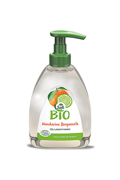 Crf Soft B Hand cleansing gel, Les Cosmetiques Bio, mandarin, 300 ml