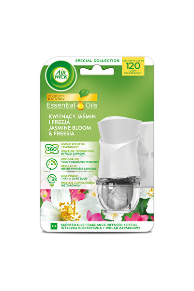 Air Wick Odorizant electric de camera Air Wick, Iasomie inflorita si Frezie, 19ml