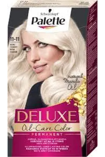 Palettelux Vopsea de par permanenta Palette Deluxe 11-11 Blond Ultra Titan, 1...