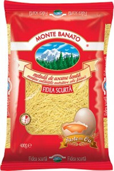 Monte Banato Fidea scurta cu ou Monte Banato 400g