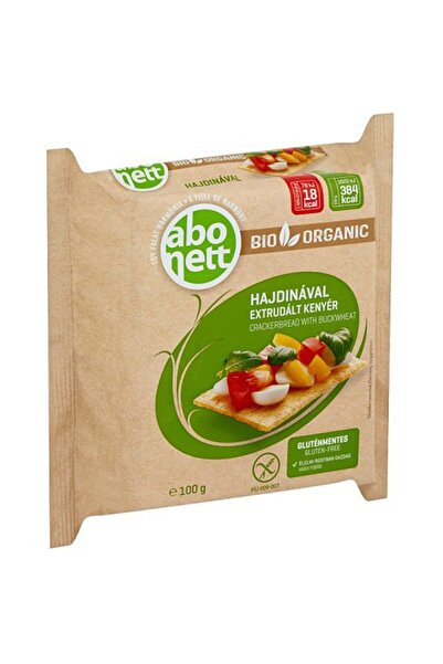 Abonett Tartine crocante fara gluten cu hrisca Bio 100g