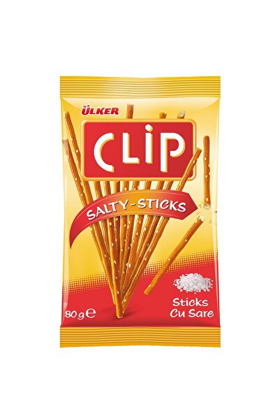 Ülker Sticksuri cu sare Clip, 80g