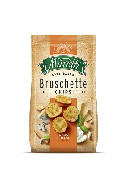 Maretti Bruschete cu aroma de branzeturi 70 g